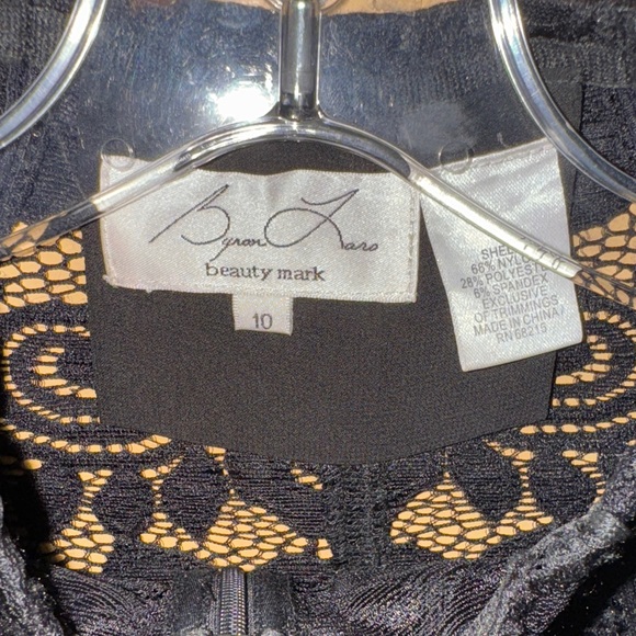 Byron Lars Black Lace Top - Picture 2 of 8